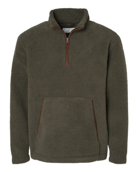 Boxercraft BM8510 Men’s Everest Fleece Quarter-Zip Pullover