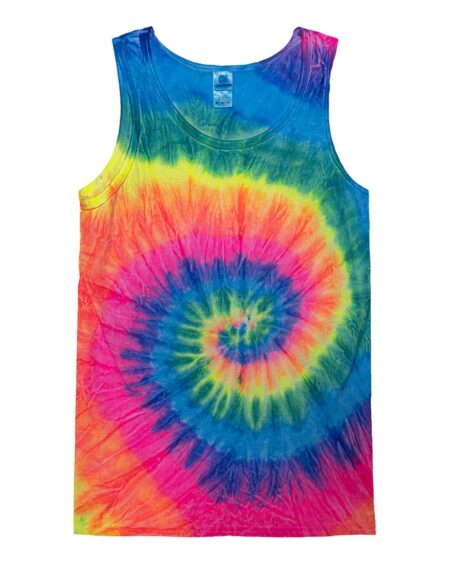 Colortone 3500 Unisex Tie-Dyed Tank Top