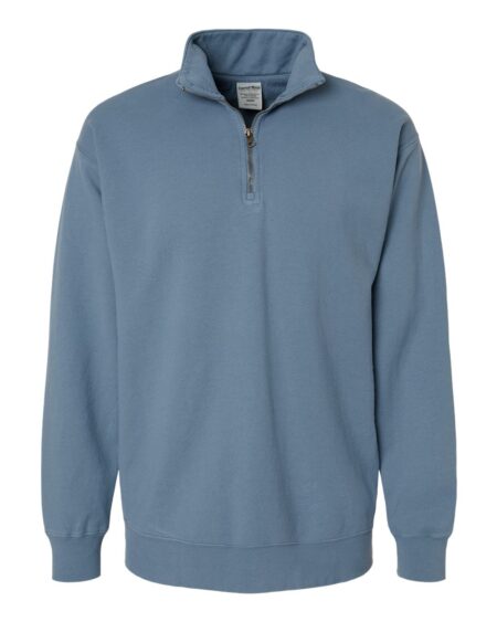 ComfortWash by Hanes GDH425 Unisex Garment-Dyed Quarter-Zip Sweatshirt