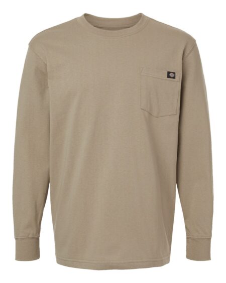 Dickies WL50 Men’s Traditional Heavyweight Long Sleeve T-Shirt