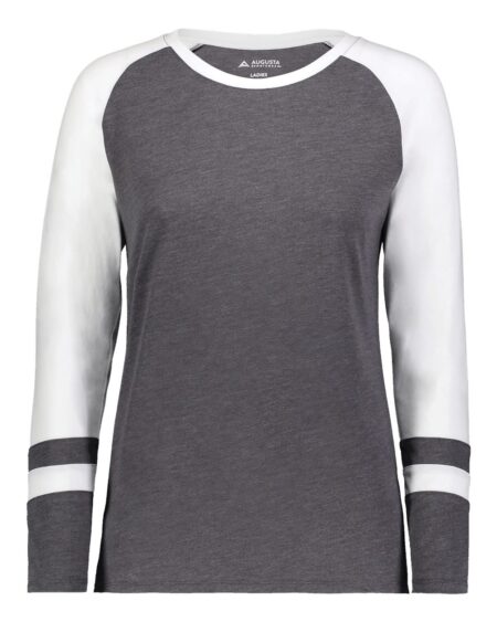 Augusta Sportswear 2917 Women’s Triblend Fanatic 2.0 Long Sleeve T-Shirt