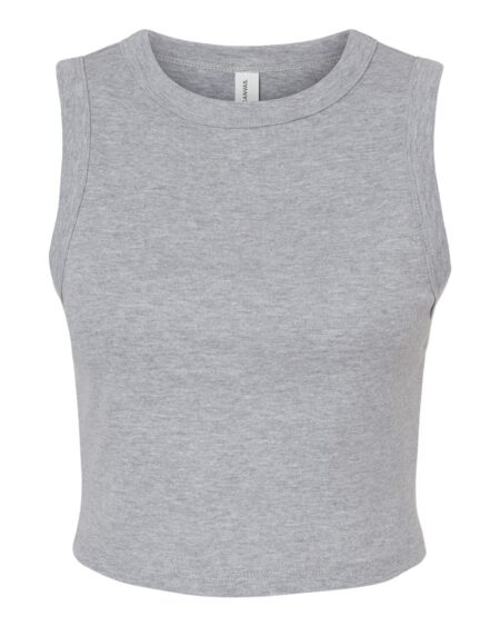 BELLA + CANVAS 1013 Women’s Micro Rib Muscle Crop Tank