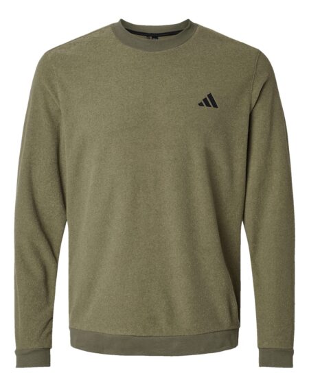 Adidas A586 Men’s Terry Loop Crewneck Sweatshirt