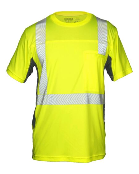 Kishigo 9173 Unisex Premium Black Series® Cool Touch Class 2 T-Shirt