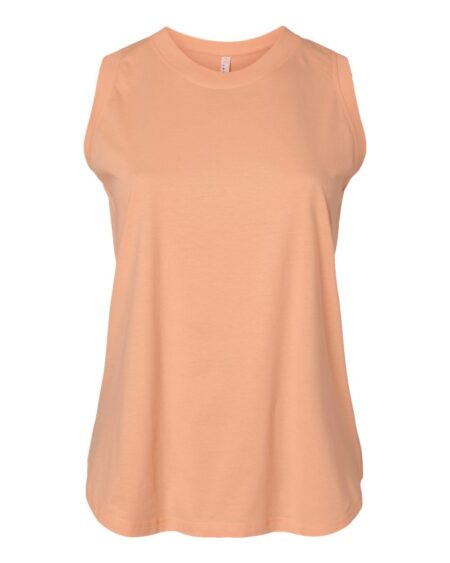 LAT 3892 Women’s Curvy Relaxed Fine Jersey Tank