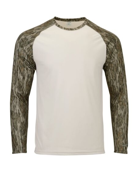Paragon 236 Men’s Jackson Mossy Oak Colorblocked Long Sleeve T-Shirt