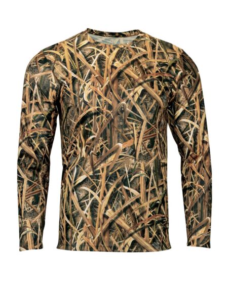 Paragon 237 Men’s Oxford Performance Camo Print Long Sleeve T-Shirt