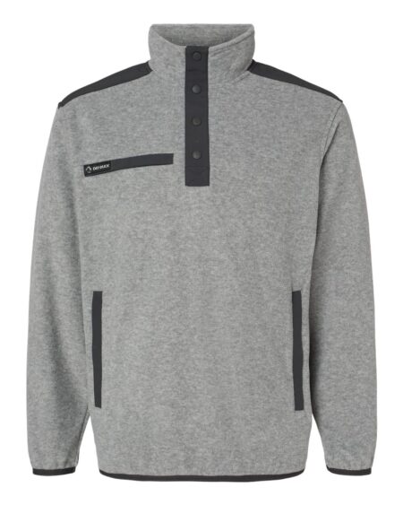 DRI DUCK 7353 Men’s Ranger Melange Fleece Pullover