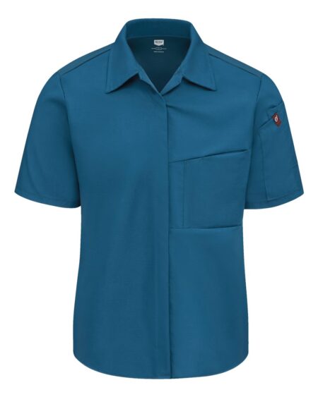 Chef Designs 501W Women’s Poplin Airflow Cook Shirt with OilBlok