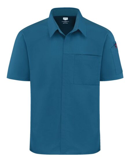 Chef Designs 502M Poplin Airflow Cook Shirt with OilBlok