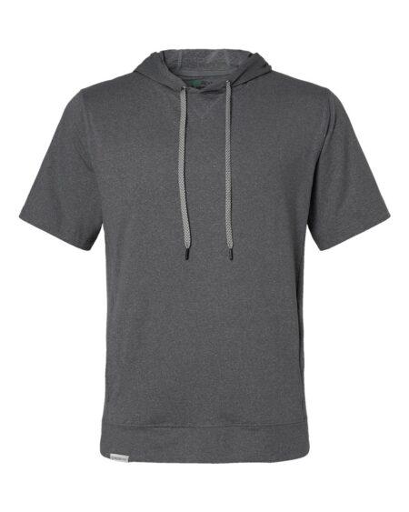 Holloway 222505 Men’s Eco Revive™ Ventura Soft Knit Short Sleeve Hooded Sweatshirt