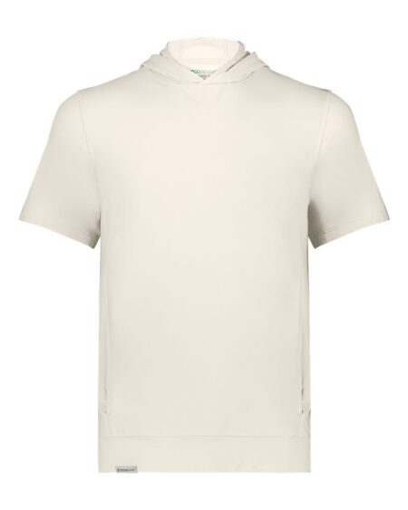 Holloway 222605 Youth Eco Revive™ Ventura Soft Knit Short Sleeve Hooded Sweatshirt