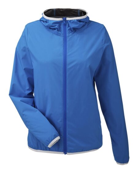 Nautica N17927 Women’s Stillwater Hooded Windbreaker