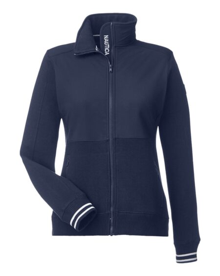 Nautica N17387 Women’s Navigator Fleece Full-Zip Jacket