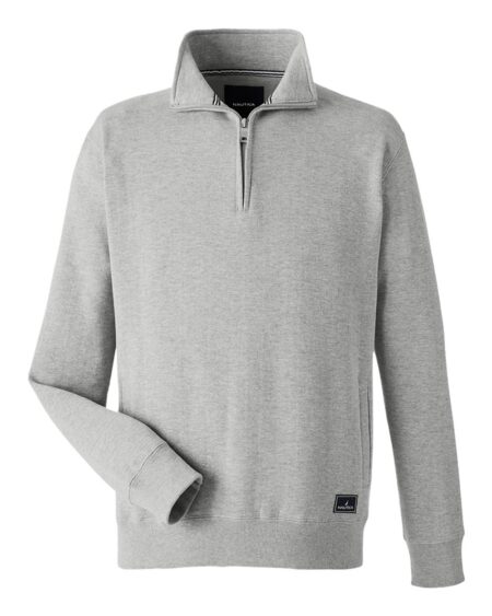 Nautica N17176 Men’s Anchor Fleece Quarter-Zip Pullover