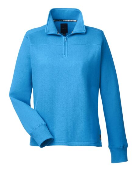 Nautica N17397 Women’s Anchor Fleece Quarter-Zip Sweatshirt