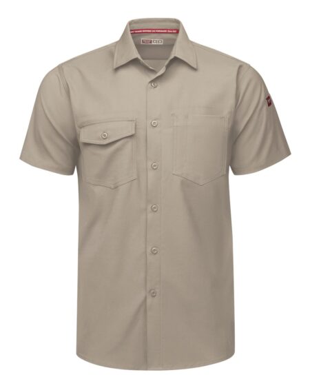 Red Kap TSM2T Men’s Tall Cooling Work Shirt