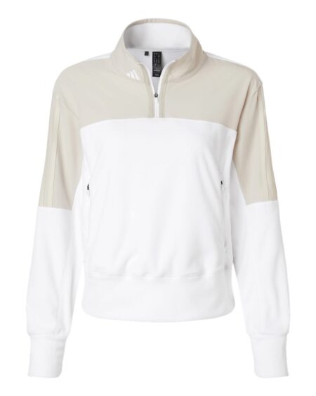 Adidas A601 Women’s Fleece Quarter-Zip Pullover