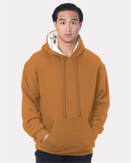 Bayside 930 Unisex USA-Made Super Heavy Thermal Lined Hooded Sweatshirt