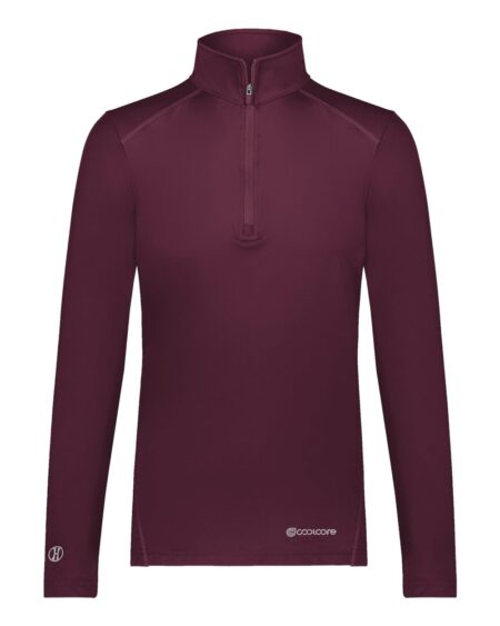 Holloway 222340 Women’s CoolCore® Quarter-Zip Pullover