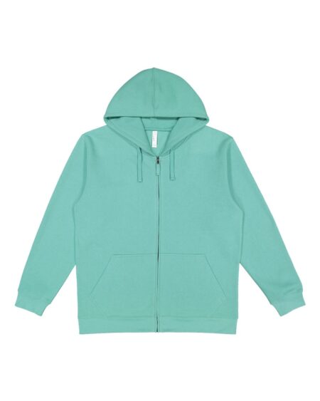 LAT 6927 Unisex Full-Zip Hoodie Sweatshirt