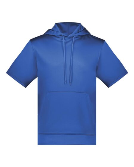 Augusta Sportswear 6871 Unisex Fleece Short Sleeve Hooded Pullover