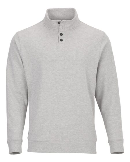 Boxercraft BM5209 Men’s French Terry Button Pullover