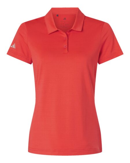 Adidas A707 Women’s Textured Stripe Polo
