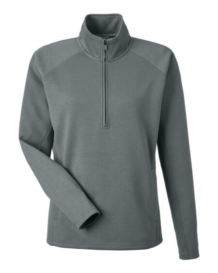J. America 8754 Women’s Apex Fleece Quarter-Zip Pullover