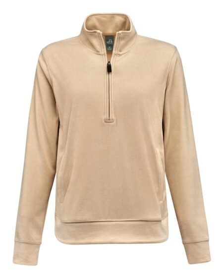 J. America 8762 Women’s Element Fleece Quarter-Zip Sweatshirt