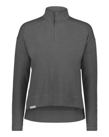 Holloway 223753 Women’s Eco Revive™ Ventura Soft Knit Quarter-Zip Pullover