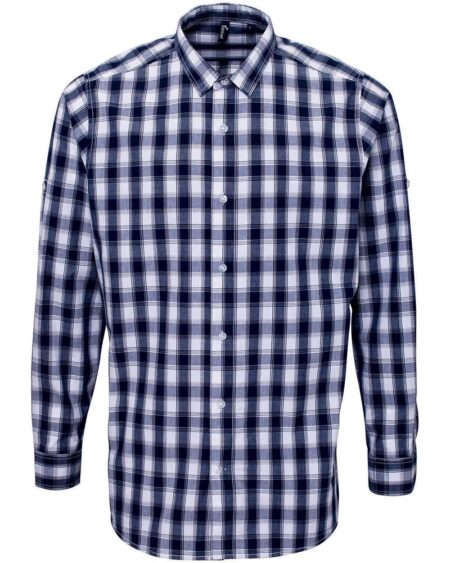 Artisan Collection by Reprime RP250 Men’s Mulligan Check Cotton Shirt