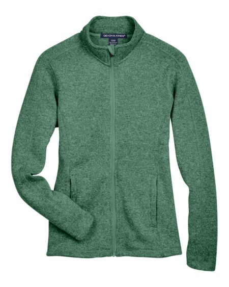 Devon & Jones DG793W Women’s Bristol Full-Zip Sweater Fleece Jacket