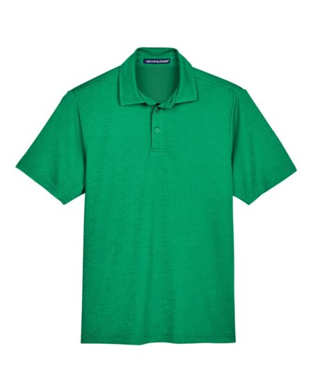 Devon & Jones DG22 Men’s CrownLux Performance® Address Mélange Polo