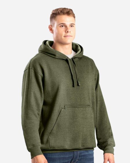 Berne Apparel SP418 Men’s Heritage Zip Pocket Hooded Sweatshirt