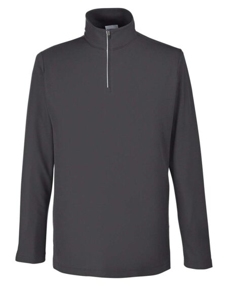 CORE365 CE405 Men’s Fusion ChromaSoft™ Pique Quarter-Zip Pullover