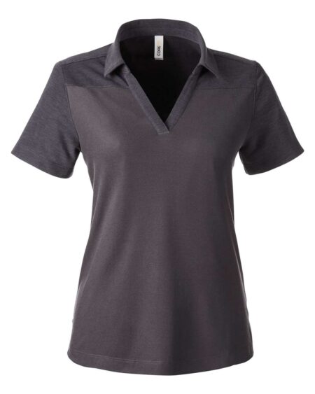 CORE365 CE112CW Women’s Fusion ChromaSoft™ Colorblock Polo