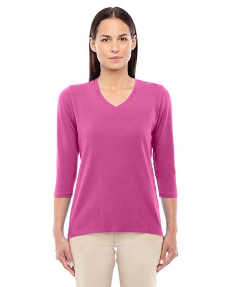 Devon & Jones DP184W Women’s Perfect Fit™ Bracelet-Length V-Neck Top