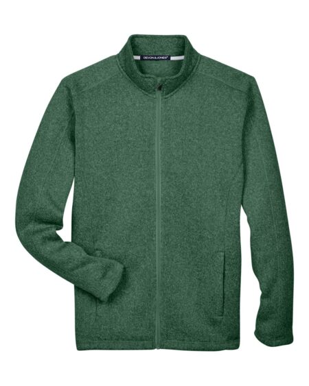 Devon & Jones DG793 Men’s Bristol Full-Zip Sweater Fleece Jacket