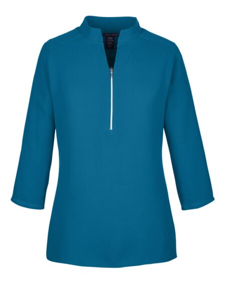 Devon & Jones DP611W Women’s Perfect Fit™ Three-Quarter Sleeve Crepe Tunic