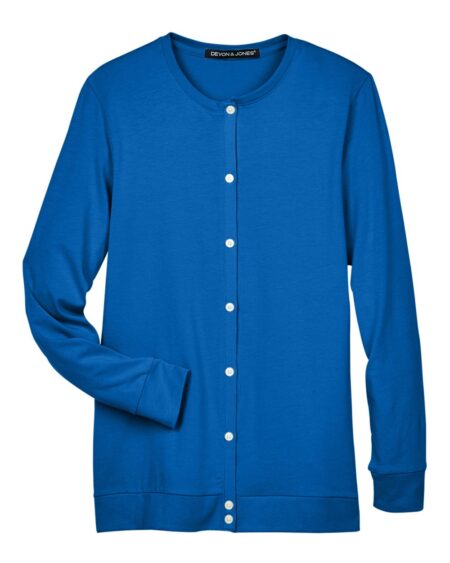 Devon & Jones DP181W Women’s Perfect Fit™ Ribbon Cardigan