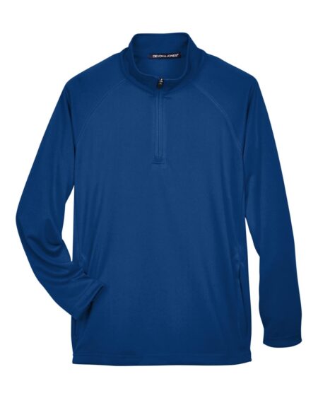 Devon & Jones DG440 Men’s Stretch Tech-Shell® Compass Quarter-Zip Pullover