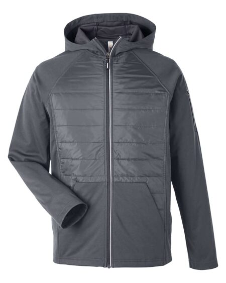 CORE365 CE808 Unisex Techno Lite Hybrid Hooded Jacket