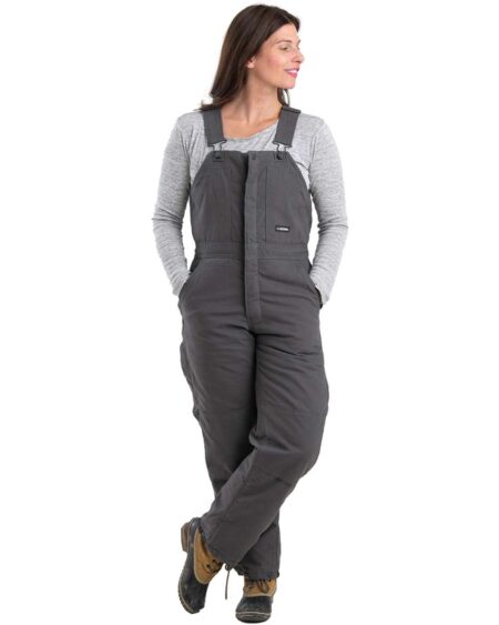 Berne Apparel WB515 Women’s Softstone Duck Insulated Bib Overall