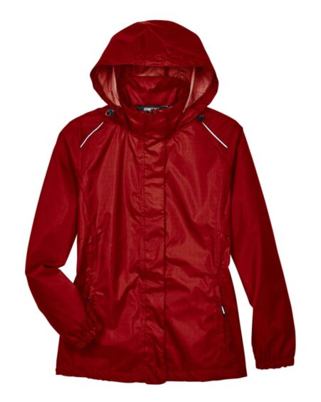 CORE365 78185 Women’s Climate Seam-Sealed Lightweight Variegated Ripstop Jacket