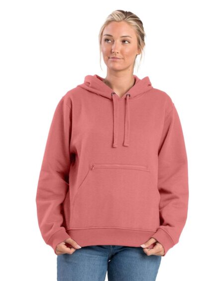 Berne Apparel WSP418 Women’s Heritage Zippered Pocket Hooded Sweatshirt