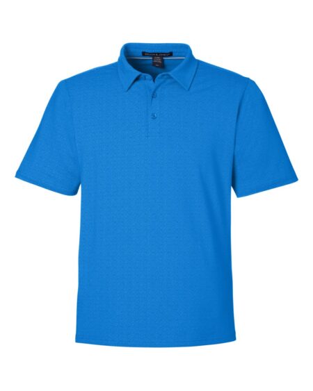 Devon & Jones DG101 Men’s Crownlux Performance® Geo Polo