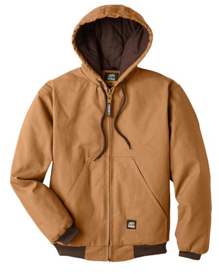 Berne Apparel HJ51T Men’s Tall Highland Washed Cotton Duck Hooded Jacket