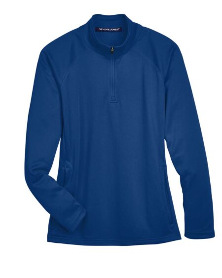 Devon & Jones DG440W Women’s Stretch Tech-Shell® Compass Quarter-Zip Pullover