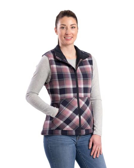 Berne Apparel WV16 Women’s Insulated Flannel Vest